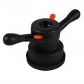 Wheel Balancer Wing Nut Quick Release Lock Quick-nut Hub For Standard Threaded A 40 Mm Shaft With 4 Screw Thread Pitch Manual