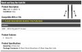 Rear Shock And Sway Bar Link Kit 4 Piece Compatible With 2001-2010 Chrysler Pt Cruiser