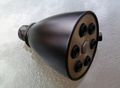 Giessdorf 6 Jet Shower Head Oil Rubbed Bronze 