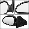 Fo1320166 Oe Style Manual Driver Left Side View Door Mirror Compatible With Ford Escort Mercury Tracer 97-02