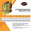 Pioneer V1021560u Hi-vis Safety Tear-away Vest Yellow Green Small Medium