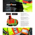 Pioneer V1021560u Hi-vis Safety Tear-away Vest Yellow Green Small Medium