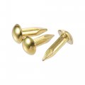 Uxcell Small Tiny Hardware Brass Nails 3mmx10mm Dxl For Diy Wooden Boxes Accessories 60pcs