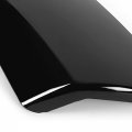 Kuafu Mirror Covers Caps Kit Compatible With 2007-2022 Toyota Tundra Crewmax Sequoia Glossy Black