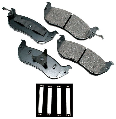 Act674 Proact Ultr Ceramic Disc Brake Pad Kit For Truck Rear Position Grey