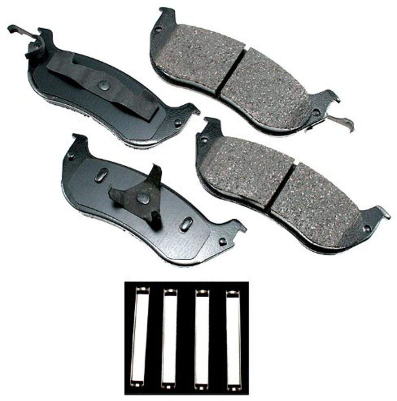 Act674 Proact Ultr Ceramic Disc Brake Pad Kit For Truck Rear Position Grey