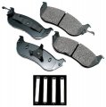 Act674 Proact Ultr Ceramic Disc Brake Pad Kit For Truck Rear Position Grey