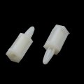 Uxcell 200 Pcs Flame Retardant Nylon Screw Mount Pcb Supports 12 5mm High