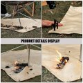 Besportble Welding Blanket Heavy Duty Fiberglass Fires For Retardant Blanket Made Of Fireproof Fabric