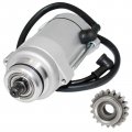 Caltric Starter Starting Motor W Gear Compatible With Yamaha Midnight Virago 750 Xv750m 1983 