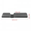 X Autohaux Pair Car Under Rear Seat Air Vent Cover Black For Volkswagen Tiguan 2018 2019