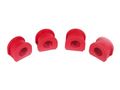 Prothane 7-1101 Red 1-1 16 Front Sway Bar Bushing Kit 