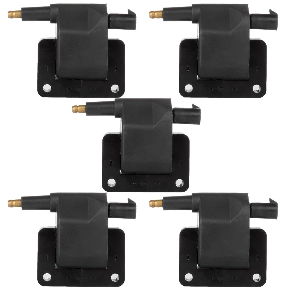 Uf97 Ignition Coils Pack 5 Piece Kit For Jeep Grand Cherokee 4 0l L6 Wrangler 2 5l And L4 4 Dodge Dakot97 Ignition Coils Pack 5