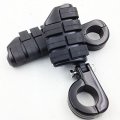 Smt-p-clamps 1 4 Large Foot Pegs Compatible With V-star Roadstar Kawasaki Vulcan Moto B00vlbfhtg