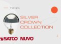 Satco 6 Pack S3862 120-volt 60-watt G25 Medium Base Light Bulb Silver Crown