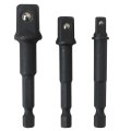 3piece Socket Adapter Set Dw2541ir Dw2542ir Dw2547ir For Dewalt 4 3 8 1 2 Drive Drill Rated Up To 2000 In Lb Of Torque 