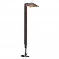 Goodsmann Low Voltage Landscape Lights 1pk Lighting Pathway Wired Outdoor Walkway 0 7w Led 100 Lumen Oil Rubbed Bronze Finish 