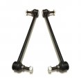 Front Sway Bar End Link Heavy Duty Stabilizer K7258 X2 Suspension Kit 2 Piece Set For Position Alloy Steel Construction With 