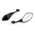 Topteng Motorcycle Rear Mirror Side View Rearview Fits For Honda Vfr400 Nc30 1989-1992 Rvf400 Nc35 1994-1996