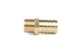 Brass Barb Fitting Coupler Connector 3 4 In Hose Id X 1 2 Male Npt Pack Of 5 