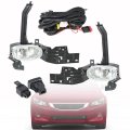 2pcs Fog Light Assembly With Bulbs Switch And Wiring Kit Replacement For Accord Sedan 2008-2010 