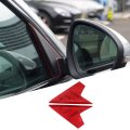 Piugilh Real Carbon Fiber Rearview Mirror Side Spoiler Trim Cover Stickers For 2022 Maserati Grecale A Pillar Exterior