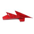 Piugilh Real Carbon Fiber Rearview Mirror Side Spoiler Trim Cover Stickers For 2022 Maserati Grecale A Pillar Exterior