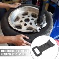 Uxcell 1pcs Tire Changer Tool Plastic Insert Demount Head Machine Guard Wheel Side For Mount Tyre Repair Black