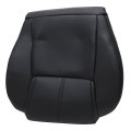 4pcs Front Driver Passenger Bottom Top Lean Back Replacement Leather Seat Covers Perforated Black For Jeep Commander 2006 2007