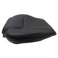 4pcs Front Driver Passenger Bottom Top Lean Back Replacement Leather Seat Covers Perforated Black For Jeep Commander 2006 2007