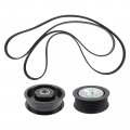Autokay Engine Drive Belt Tensioner Idler Pulley Serpentine Kit For Mercedes-benz 2722021419 2722000270 2722021019 6pk2404