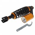 Waltyotur Motorcycles Adjustable Air Shock Absorber Rear Suspension Damper 280 Mm 11 Inch Replacement For Honda Yamaha Scooter