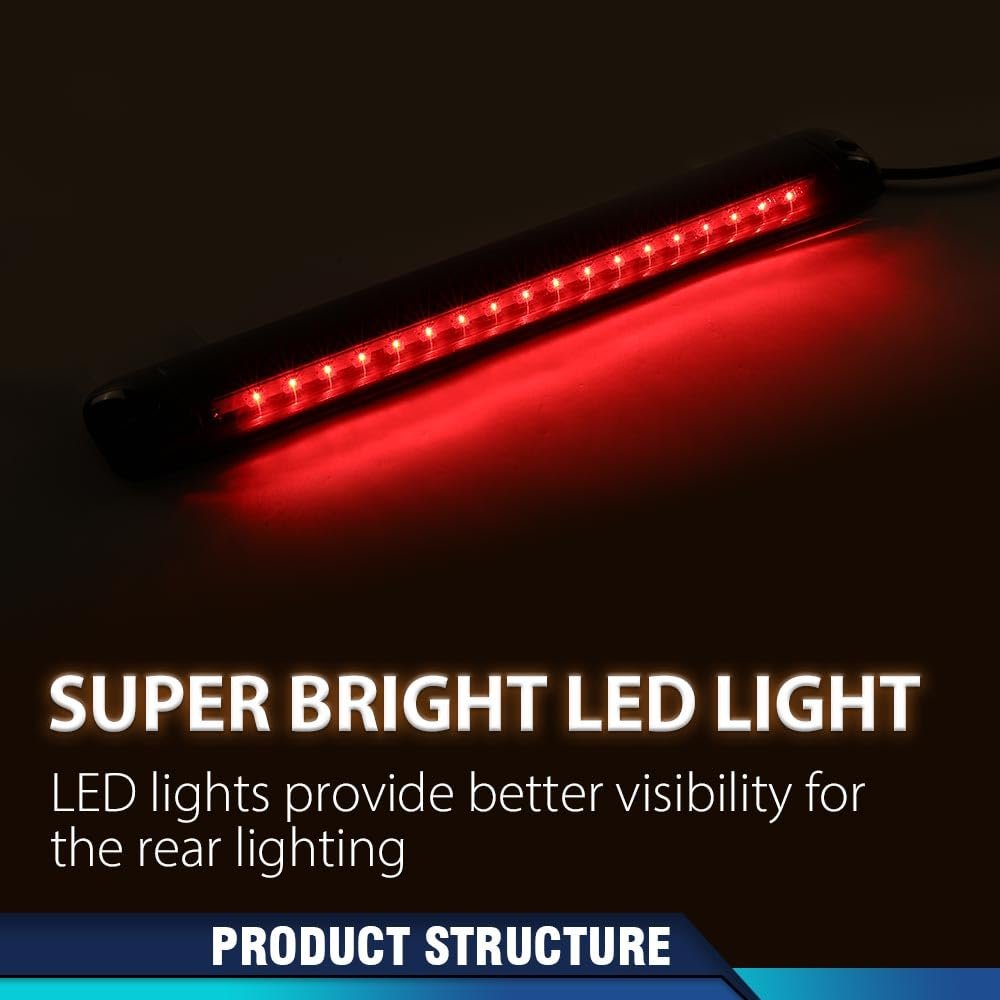 Third 3rd Brake Light Led For 1994-2005 Chevy Blazer S10 Fit Suburban Yukon 1992-2004 Gmc Jimmy 1994-2001