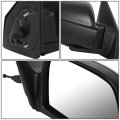 Hy1321150 Oe Style Manual Passenger Right Side View Door Mirror Compatible With Hyundai Tucson 05-09