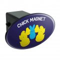 Peeps Chick Magnet With Bunny Officially Licensed Oval Tow Trailer Hitch Cover Plug Insert