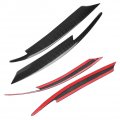 Headlight Eyelids Trim 2pcs Car Carbon Fiber Eyebrows Styling Sticker For Subaru Impreza Wrx Sti 2008-2011