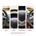 Mewant Sewn Steering Wheel Cover For Hyundai I30 Elantra Touring 2007 2008 2009 2010 2011 2012 Wheels Accessories