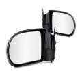 Door Mirror Pair For 1999 2000 Gmc Envoy Driver And Passenger Side Textured Manual Non Heated Gm1320188 