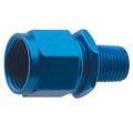 Fragola Aluminum Straight Female A-n Swivel X Mpt Adapter -10 1 2 Blue 