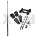 Smt-no Cut Frame Slider Compatible With 2008 2009 2010 2011 2012 Kawasaki Ninja 250 250r Ex250 B B075vn5wsf