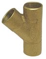Wye 45 Deg 1 2 In Low-lead Cast Bronze 