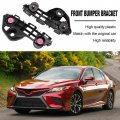 Hoypeyfiy Pair Left And Right Front Bumper Bracket Retainer Replacement For Toyota Camry 2018-2021 Mounting Support 55253506210