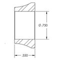 Ruffstuff Specialties R1447 3 4 Inch Stainless Steel Spherical Rod Heim Joint Misalignment Spacer Bushing 