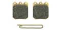 Semi Metallic Brake Pads For Arctic Cat Zr 600 1998 2002 Carbon Kevlar Aramid Fiber Dot Rating Ff Part 125130 -137 