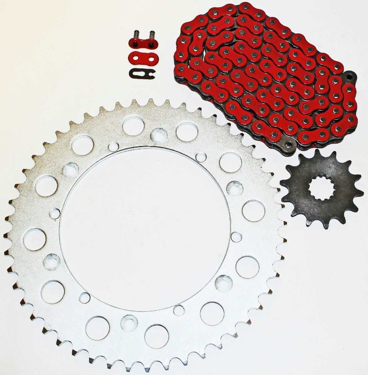 1998 Yamaha Wr400f Yz400f Red Chain And Sprocket Kit 13 49 114l Steel Front Rear Sprockets Non O Ring