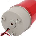 Uxcella Industrial 105-110db Buzzer Siren Ac 110v Red Led Warning Light Signal Tower Lamp