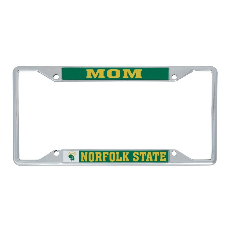 Desert Cactus Norfolk State University Metal License Plate Frame For Front Or Back Of Car Officially Licensed Mom 