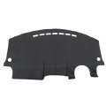 Dashboard Dash Cover For Volkswagen Beetle 1998 2010 Black Microfiber Leather Front Dashmat Carpet Pad