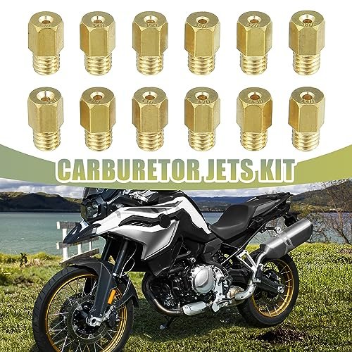 12pcs Carburetor Main Jets Kit For Vm20 Vm22 Vm38 Tm24 Tm38 Tmx Dirt Bike Pit Motorcycle Accessories Parts Atv 330 340 350 360