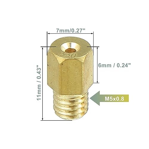 12pcs Carburetor Main Jets Kit For Vm20 Vm22 Vm38 Tm24 Tm38 Tmx Dirt Bike Pit Motorcycle Accessories Parts Atv 330 340 350 360